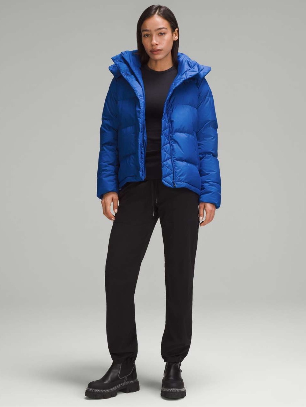 Lululemon Wunder Puff Jacket Symphony Blue Size 6 NWT